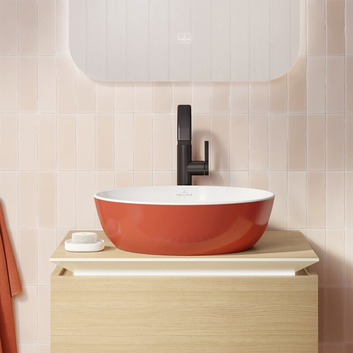 Villeroy&Boch Artis Раковина 43x43x13см., накладная, цвет: Rust