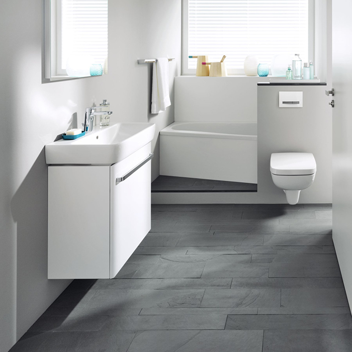 Geberit Renova Nr.1 Comprimo Тумба под раковину 60х55см., подвесная, цвет: белый матовый