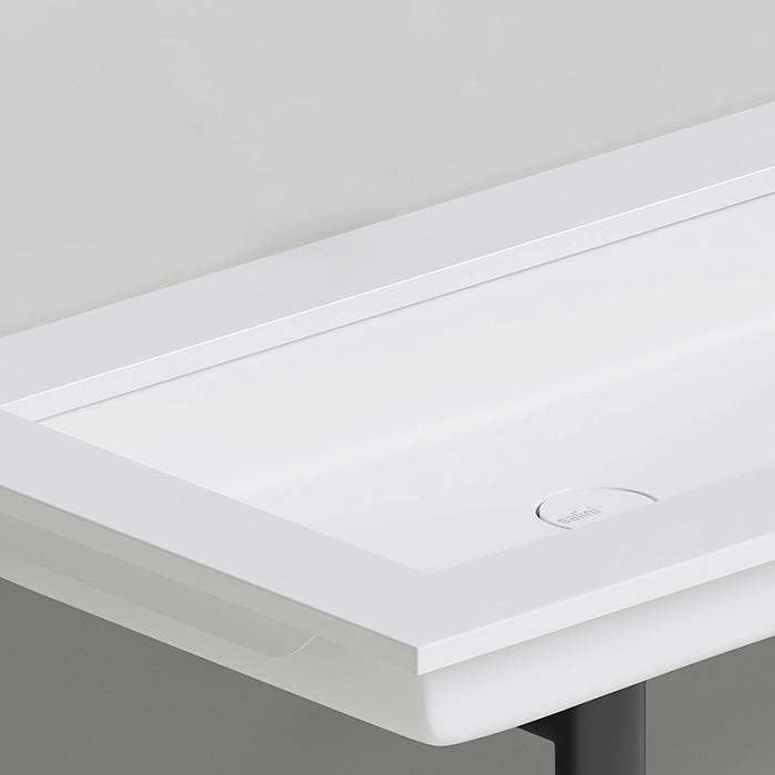 Salini MAREA 10 Раковина 75x40см, материал: S-Sense, цвет: белый