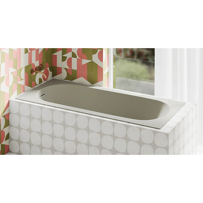 Salini Ornella Kit Ванна 170x80x60см., встраиваемая, S-Sense, донный клапан, сифон, щелевой слив-перелив, цвет: белый глянцевый