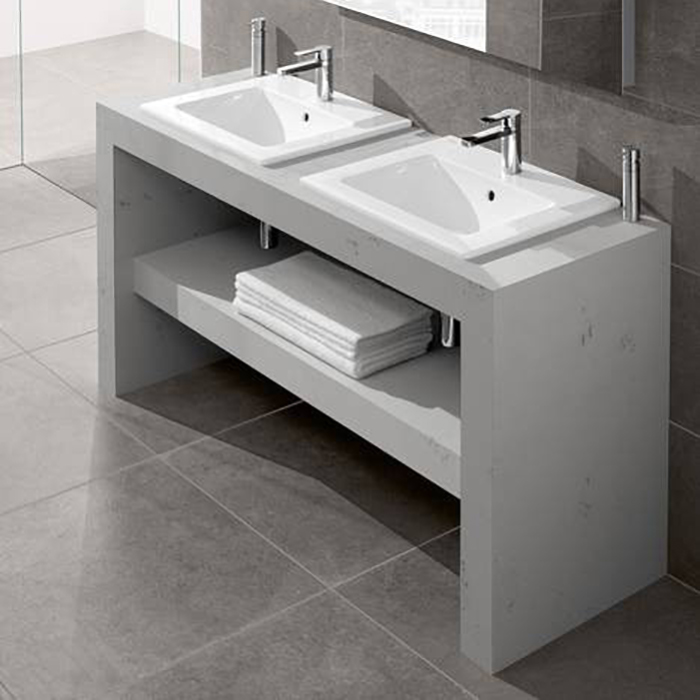 Villeroy&Boch Venticello Раковина 60х50 см, 1 отв., с переливом, цвет: белый