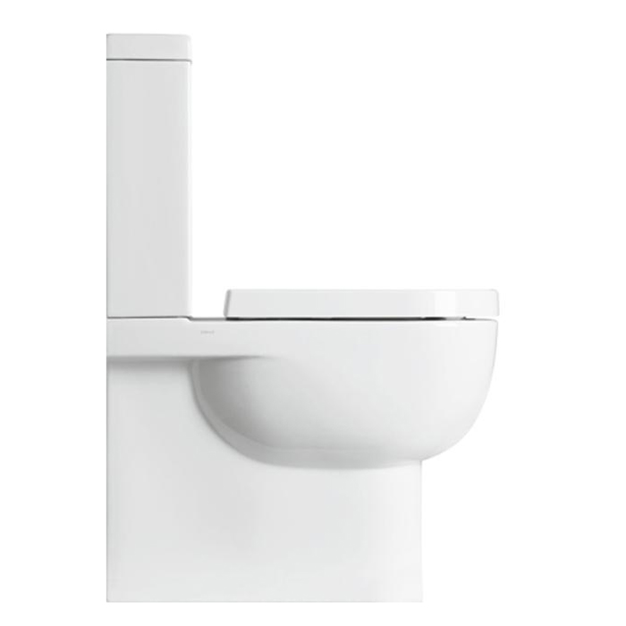 SIMAS E-LINE Унитаз моноблок 62х35см, универсальный слив, цвет: белый