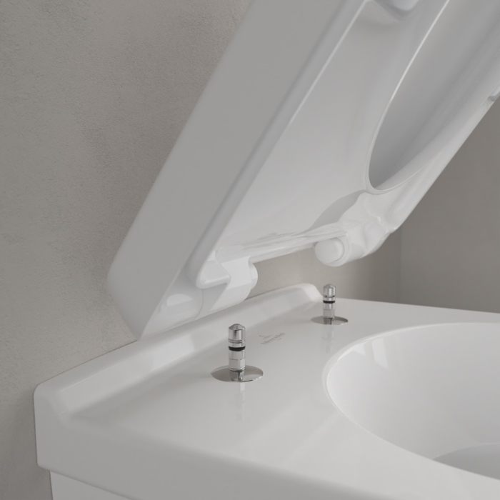 Villeroy&Boch O.novo Унитаз подвесной 36x49 см, с вертикальным смывом, цвет: белый