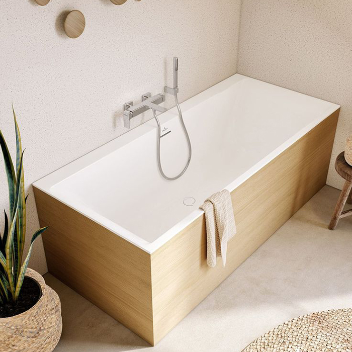 Villeroy&Boch Subway 3.0 Ванна 170х75см., встраиваемая, цвет: Stone White