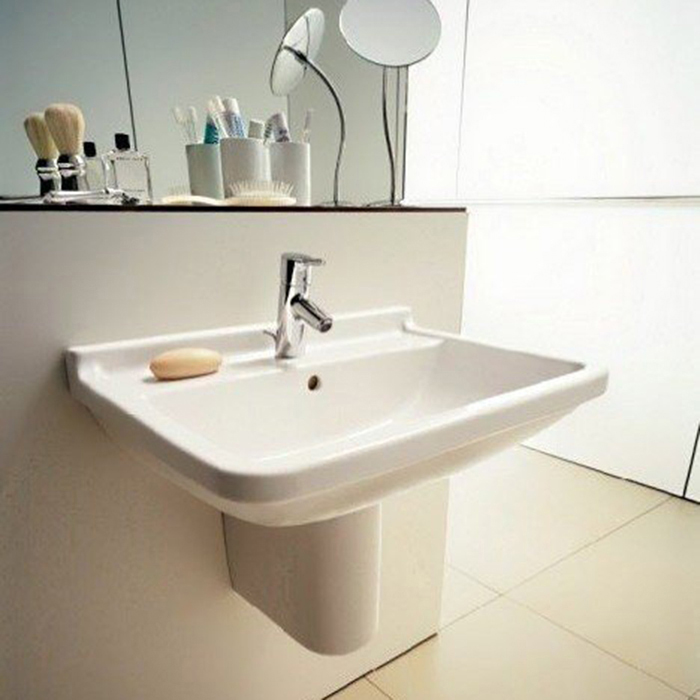 Duravit Starck 3 Раковина 55x43см., подвесная, 1 отв., цвет: белый