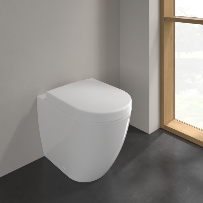 Villeroy&Boch Subway 2.0 Унитаз подвесной 37x56 см, безободковый, с антигрязевым покрытием CeramicPlus, цвет: белый