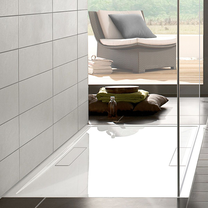 Villeroy&Boch Squaro Душевой поддон 160х90х1.8см., цвет: альпийский белый