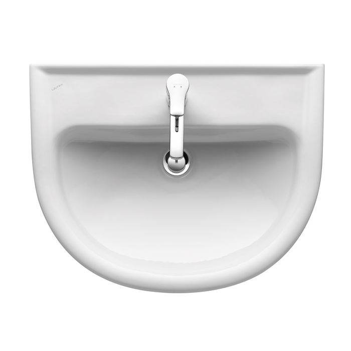 Laufen Pro Раковина 55x44x16 см, подвесная., с 1 отв., по центу, c переливом, цвет: белый