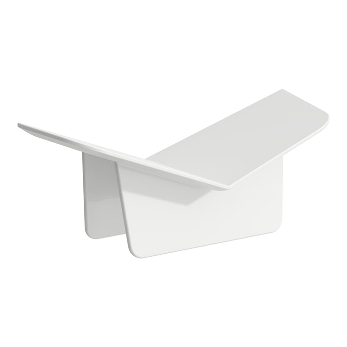 Laufen Home collection Керамическая подставка для книг 34.5x14.5x13 см LIBRO, цвет: белый