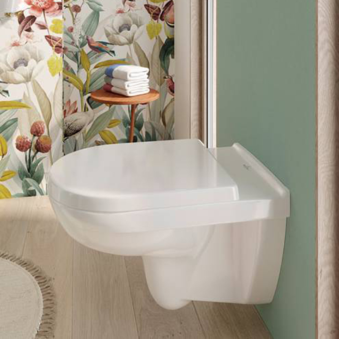 Villeroy&Boch O.novo Сиденье, с крышкой для унитаза, цвет: альпийский белый