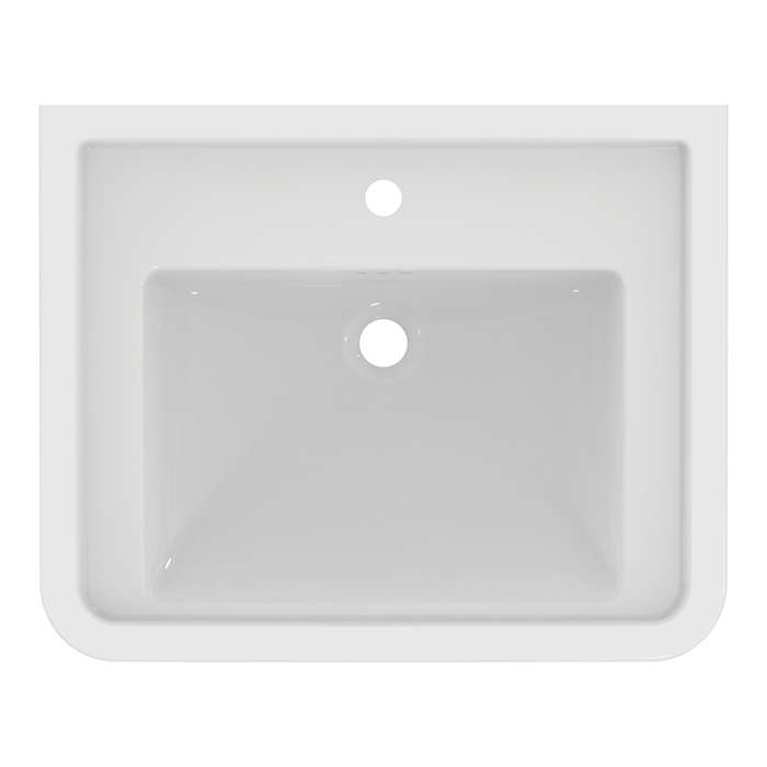 Ideal Standard Calla Раковина 66х54x15см., подвесная, 1 отв., с крепежом, цвет: белый