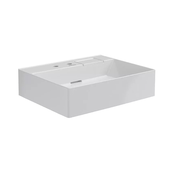 Kerama Marazzi Logica Раковина накладная 60.5х48.5см., 2 отв., цвет: белый глянцевый