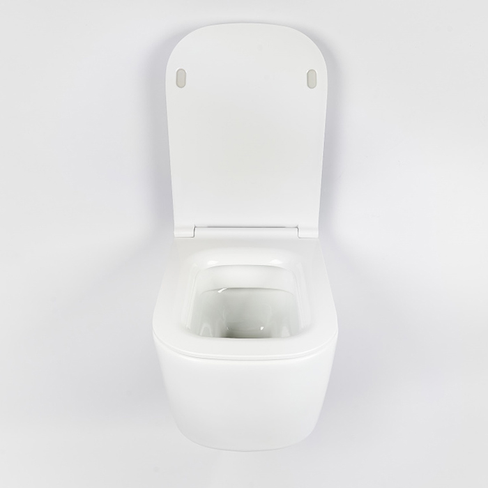 Galassia Meg11Pro Унитаз подвесной 55x35см., безободковый, цвет: белый