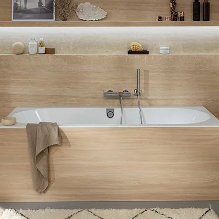 Villeroy&Boch Oberon 2.0 Ванна встраиваем 180x80см., прямоугольная, цвет: белый