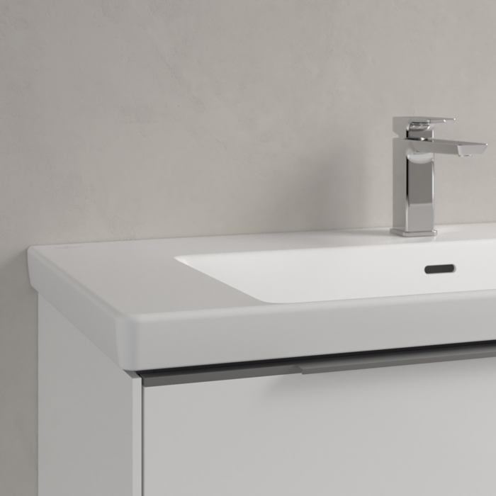 Villeroy&Boch Subway 3.0 Раковина 100х47х16.5см., 1 отв., подвесная, CeramicPlus,с переливом, цвет: белый камень