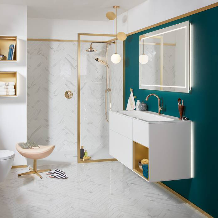 Villeroy&Boch Finion Раковина 120х50 см, 1 отв., с переливом, с антигрязевым покрытием CeramicPlus, цвет: белый