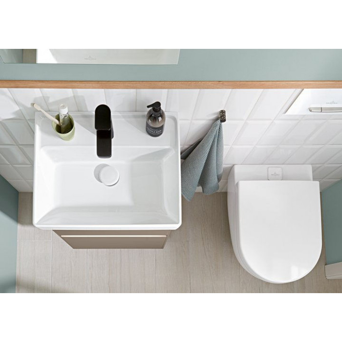 Villeroy & Boch ViConnect, Кнопка смыва, размер 253 x 145 x 20 mm, цвет: белый