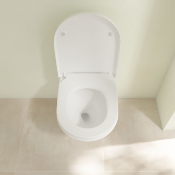 Villeroy&Boch Subway 3.0 Унитаз 37х56х36см., подвесной, TwistFlush, CeramicPlus, цвет: белый камень