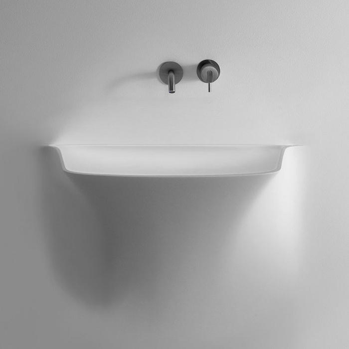 Antonio Lupi Soffio Раковина 86x56x77.5 см, без отв., с Led подсветкой, цвет: белый