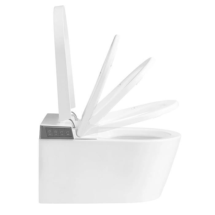 Arrow Pollux Унитаз Smart 34x60см, с функцией биде, подвесной, безободковый, цвет: белый