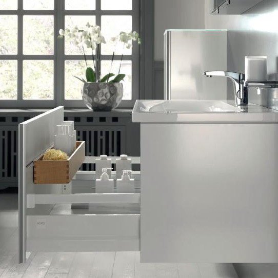Keuco Royal Reflex Комплект мебели 69.6х45х48.7см, подвесной, цвет: белый глянцевый