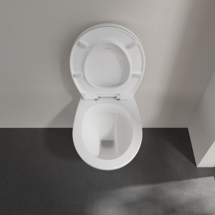 Villeroy&Boch O.novo Унитаз 36х49х35.6см., подвесной, DirectFlush, цвет: альпийский белый