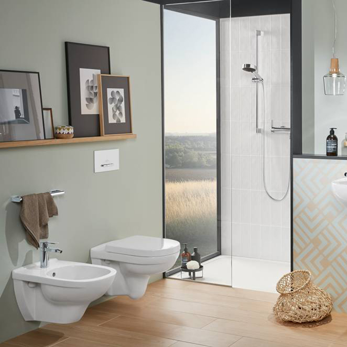 Villeroy&Boch O.novo Сиденье, с крышкой для унитаза, цвет: альпийский белый