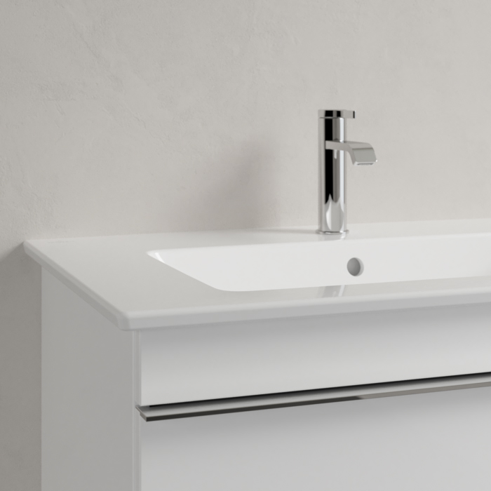 Villeroy&Boch Venticello Раковина 80х50 см, 1 отв., с переливом, с антигрязевым покрытием CeramicPlus, цвет: белый