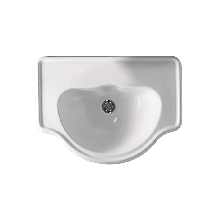 Kerasan Retro Раковина 62x45.5 см, без отверстий, цвет: белый
