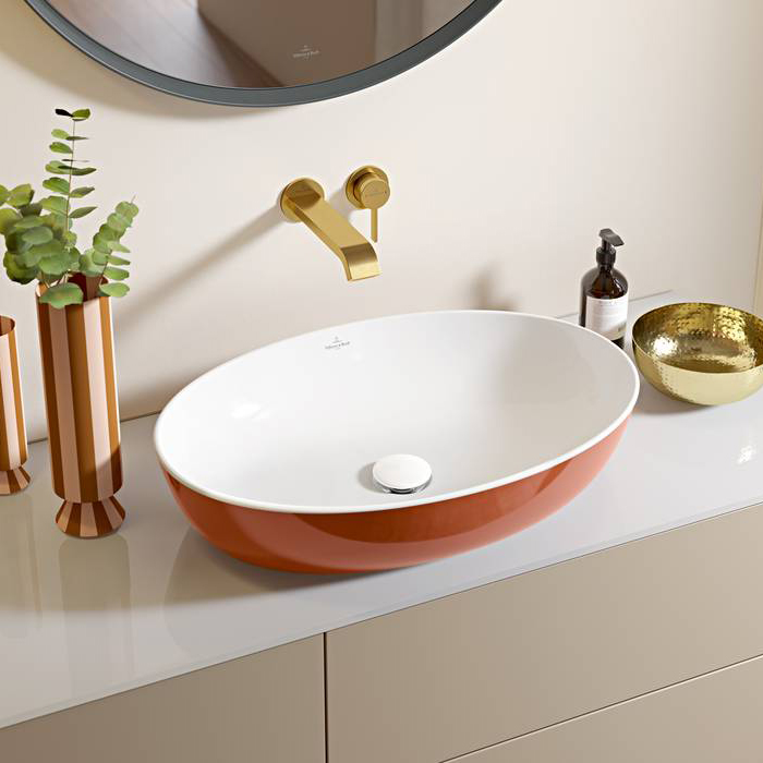 Villeroy&Boch Artis Раковина 61x41x13см., накладная, цвет: Rust