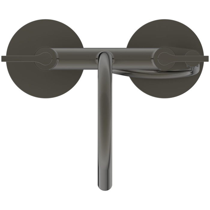 Ideal Standard Joy Neo Смеситель для ванны, напольный, с душевым набором, шлангом IDEALFLEX® 125см., цвет: PVD Magnetic Grey