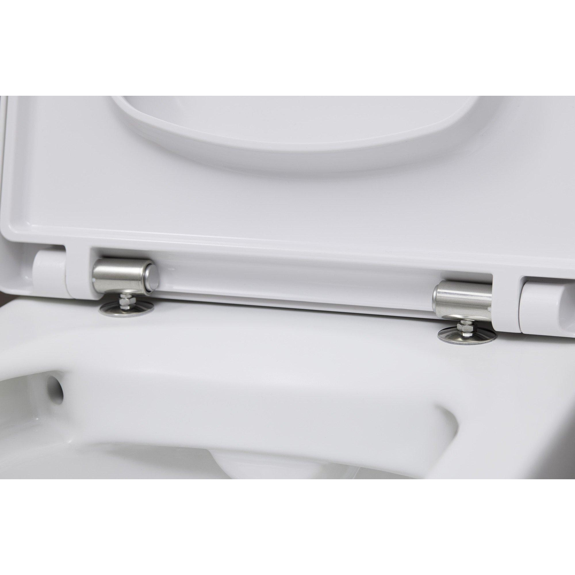 Duravit Me by Starck Комплект: подвесной унитаз 56x37см, Rimless 252909+ сиденье с мягким закрыванием 002009, цвет: белый