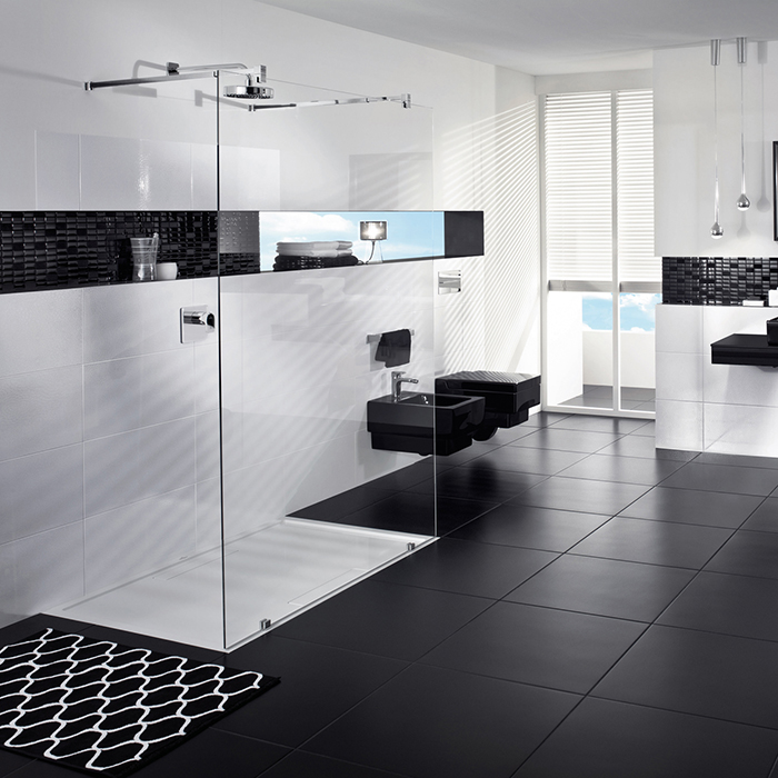 Villeroy&Boch Squaro Душевой поддон 160х90х1.8см., цвет: альпийский белый