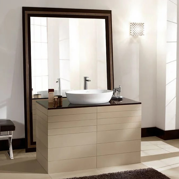 Villeroy&Boch Artis Раковина 61х41х13см., накладная, без отв., без перелива, цвет: альпийский белый
