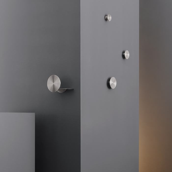 CEA Design GIOTTO Крючок Ø12см., подвесной, цвет: нержавеющая сталь
