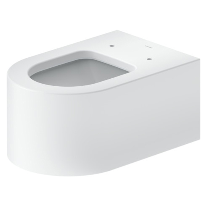 Duravit Millio Унитаз подвесной, 37x57см., декор "Smooth", крепление в компл., цвет: белый шелковисто-матовый