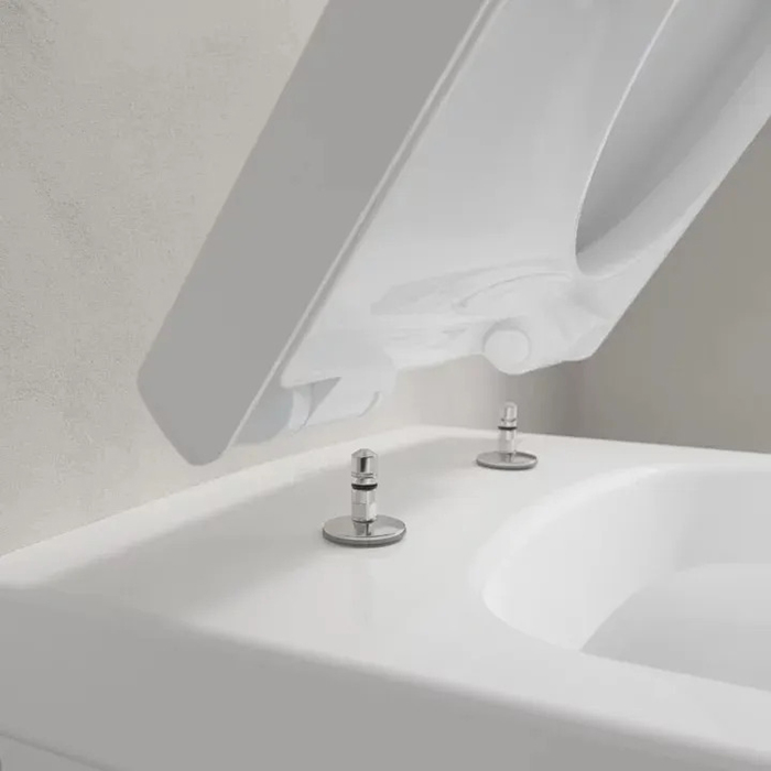 Villeroy&Boch Architectura Комплект Унитаз-подвесной 37х53х33см., сиденье с функцией QuickRelease, Softclose, цвет: альпийский белый