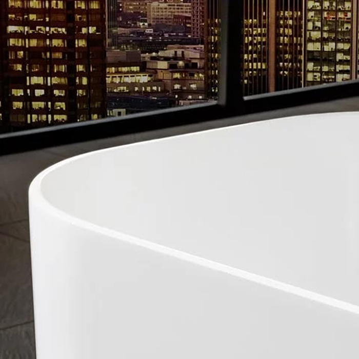 Villeroy&Boch Finion Ванна 170х70х62см., отдельностоящая, Quaryl®, цвет: альпийский белый/шампань
