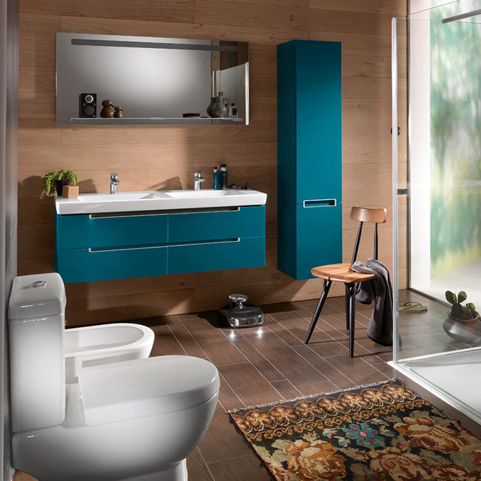 Villeroy&Boch Sentique, Унитаз напольный, 37x67см, с антигрязевым покрытием CeramicPlus, цвет: белый