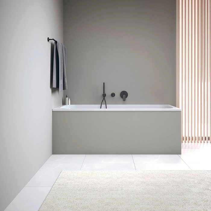 Duravit Qatego Ванна 170x70 см, встраиваемая, акриловая, цвет: белый