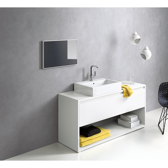 Hansgrohe Metris Смеситель для раковины  с донным клапаном, на 1 отв., поворотный излив 155мм, h230мм, цвет: хром