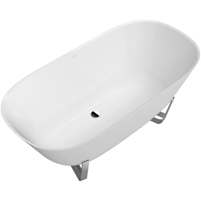 Villeroy&Boch Antheus Ванна 155х75х63.2см., отдельностоящая, Quaryl®, цвет: альпийский белый