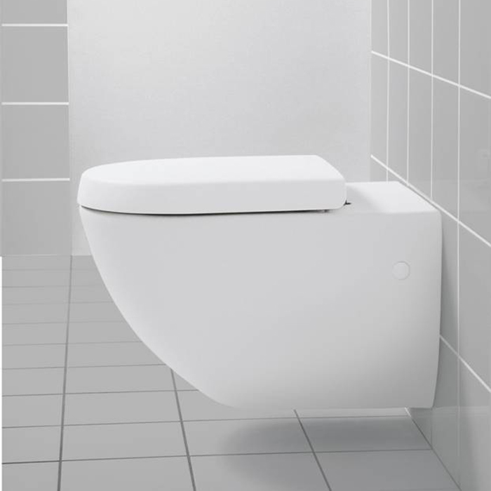 Villeroy&Boch Subway Унитаз подвесной 37x56 см, с вертикальным смывом, с антигрязевым покрытием CeramicPlus, цвет: белый