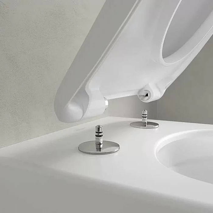 Villeroy&Boch Antao Унитаз подвесной, безободковый, CeramicPlus, цвет альпийский белый