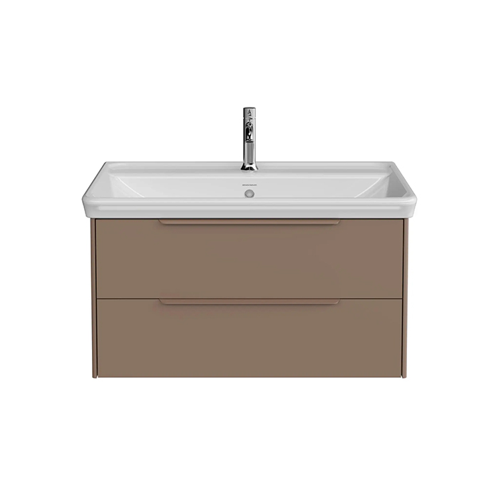 Kerama Marazzi Elegance Тумба 80см., подвесная, 2 ящика, цвет: пудровая глина