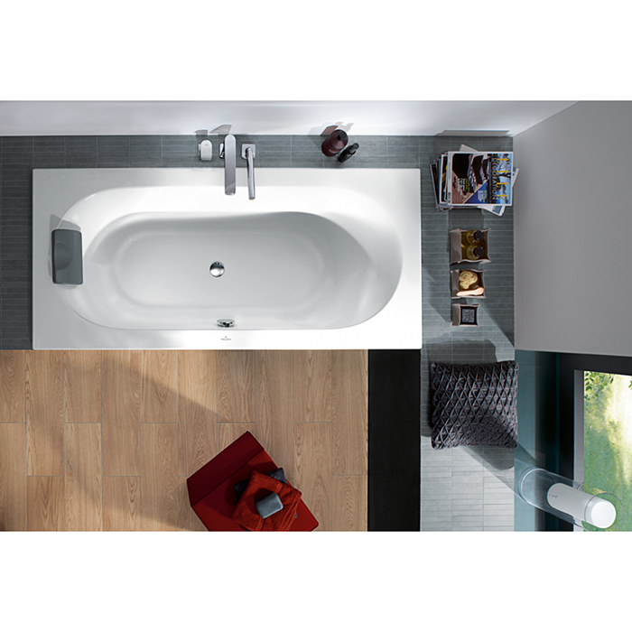Villeroy&Boch Loop&Friends Ванна 190х90х46.5см., встраиваемая, акрил, цвет: альпийский белый
