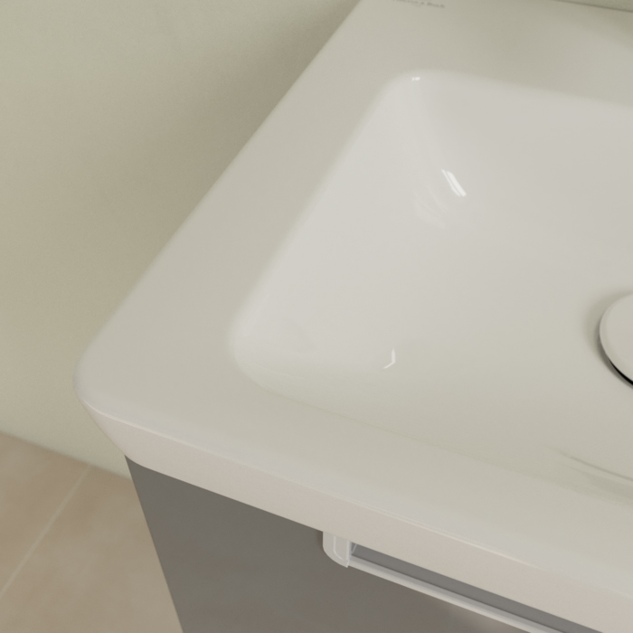 Villeroy&Boch Subway 2.0 Раковина 45х37 см, 1 отв., с переливом, цвет: белый