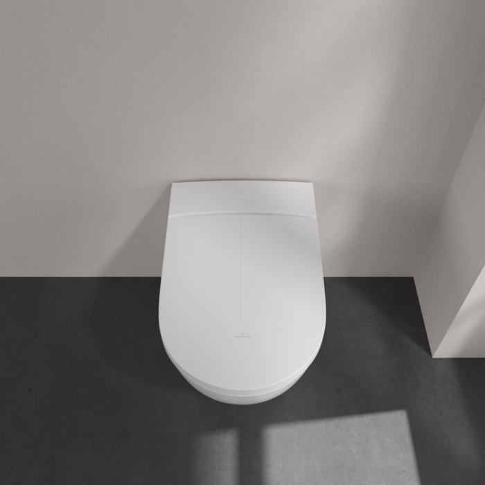 Villeroy&Boch ViClean-I 100 Унитаз-биде подвесной 38.5x59.5 см, безободковый, с антигрязевым покрытием CeramicPlus, цвет: белый