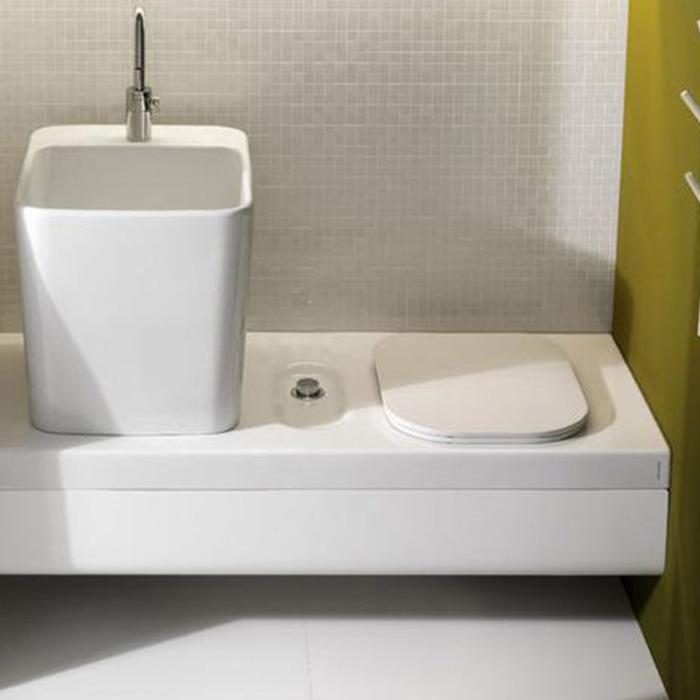 Hatria G-Full Раковина накладная, 48х40х44см., с 1 отв., цвет: белый