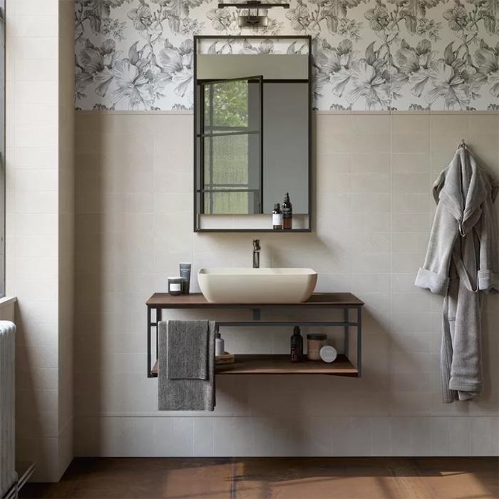 Kerama Marazzi Plaza Раковина накладная 55.5х36.3см., без отв., цвет: песочный матовый
